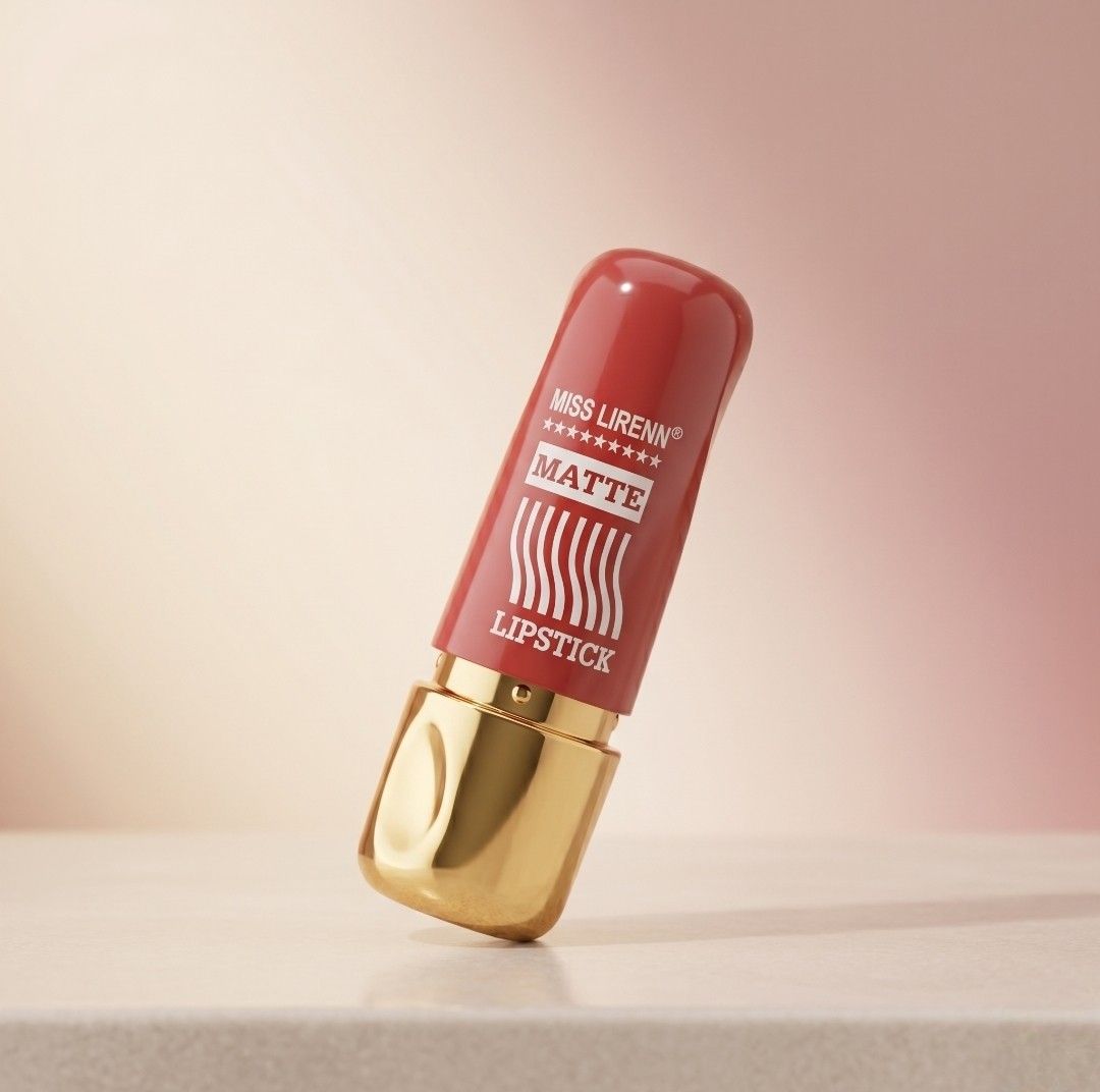 Deep Crimson Red Matte Lipstick