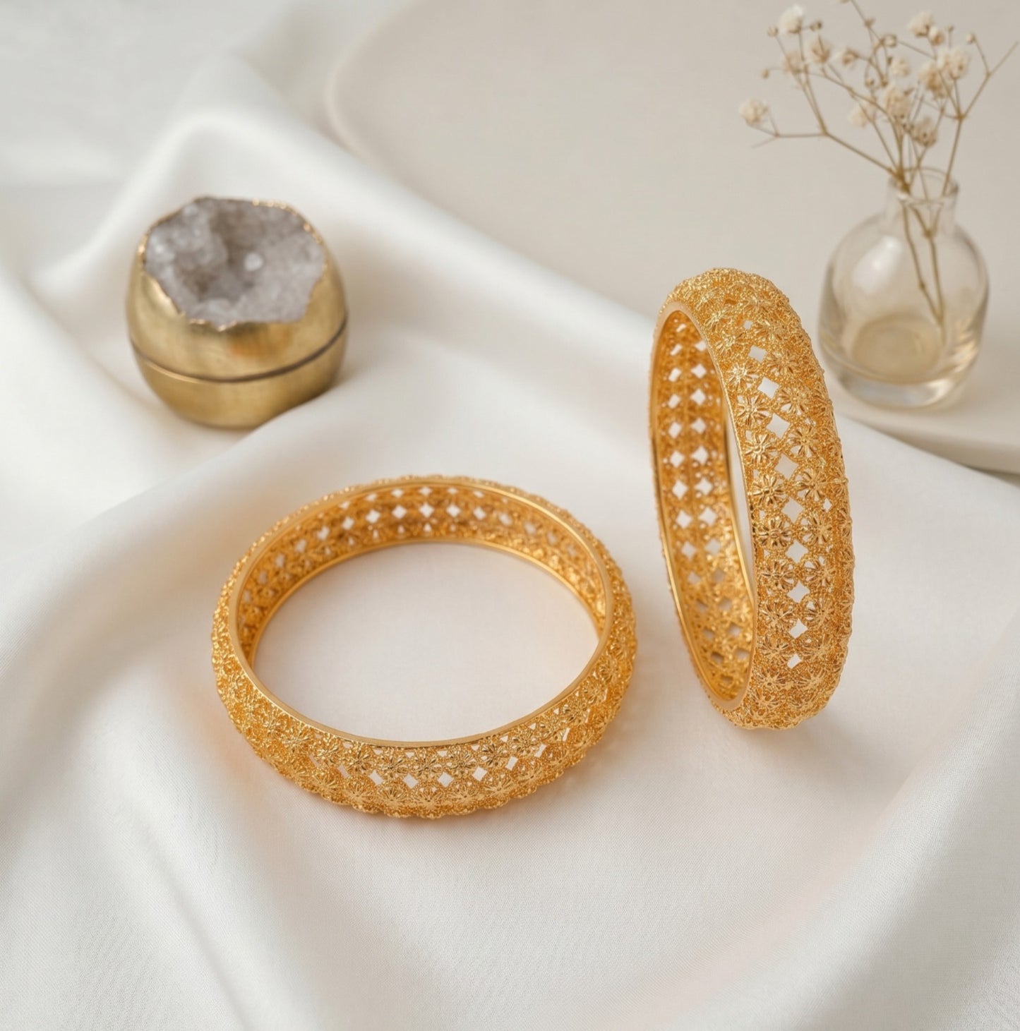 Aura Filigree Bangles (2pcs)