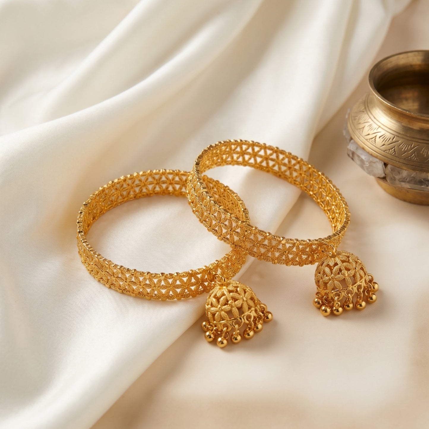 Royal Mesh Kangans (2pcs)