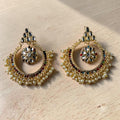 Multicolor Kundan Earrings