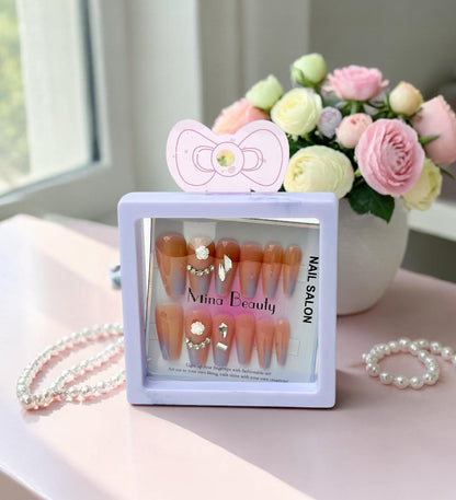 Multi-Shade Fancy Nails