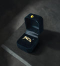 Criss-Cross Zircon Ring