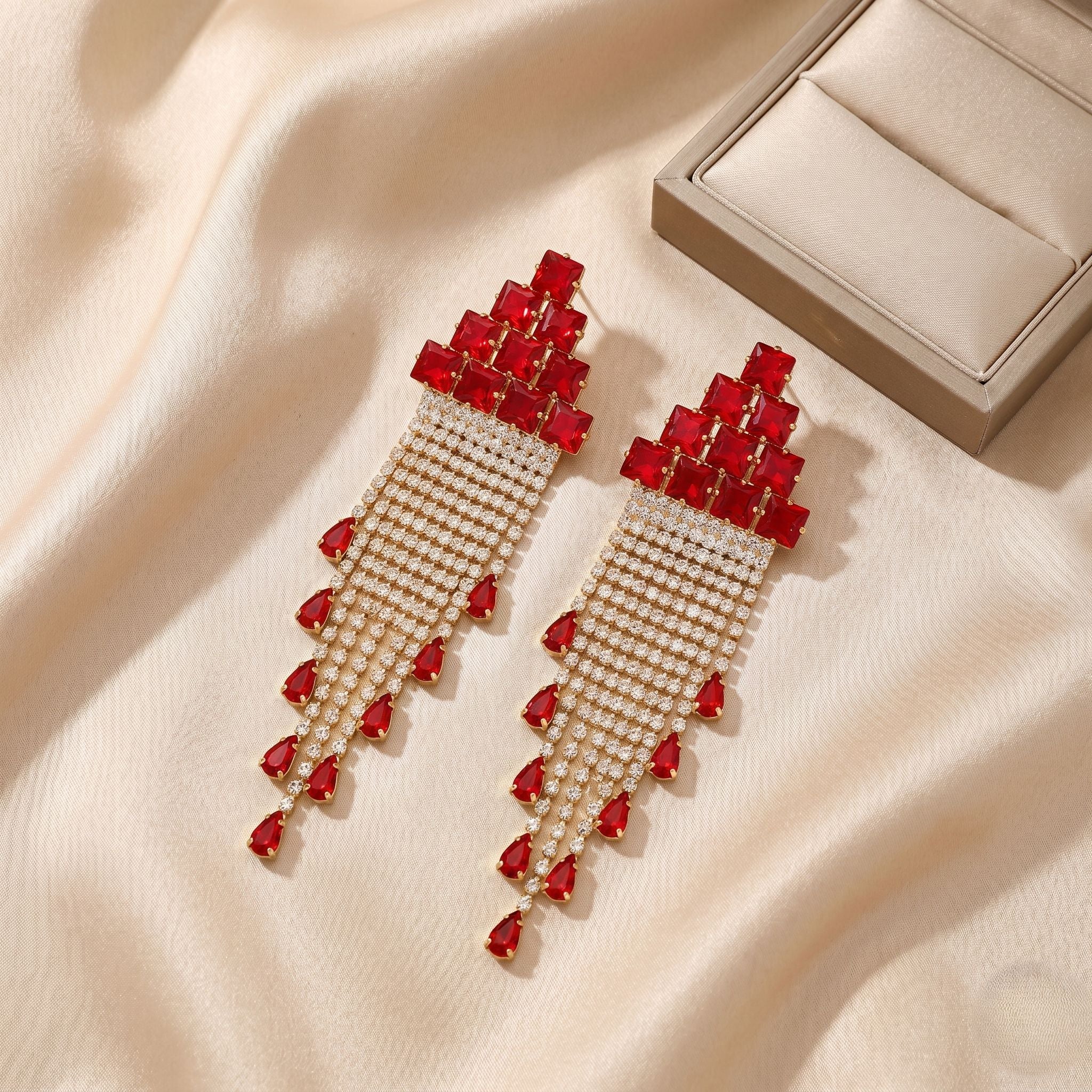 Majestic Cascade Earrings