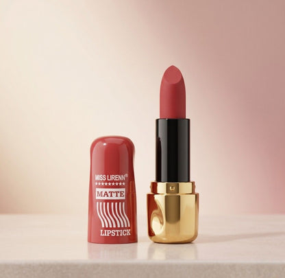 Deep Crimson Red Matte Lipstick