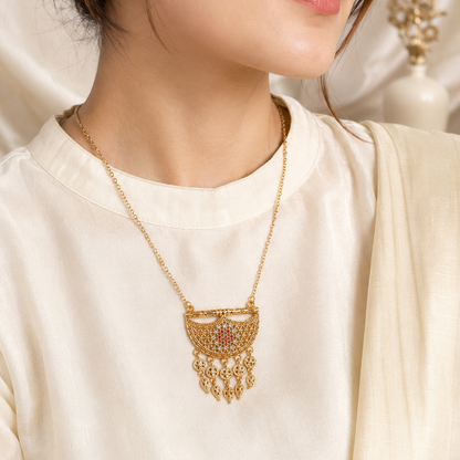 Blush Blossom Necklace Set