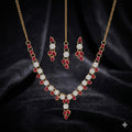 Diamond Style Gold-Plated Necklace