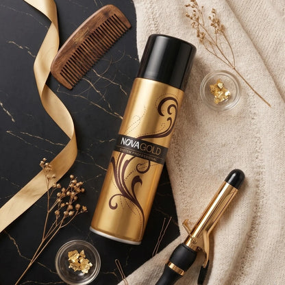 Nova Gold Super Hold Hairspray