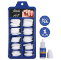 100pcs Nail Kit + Glue