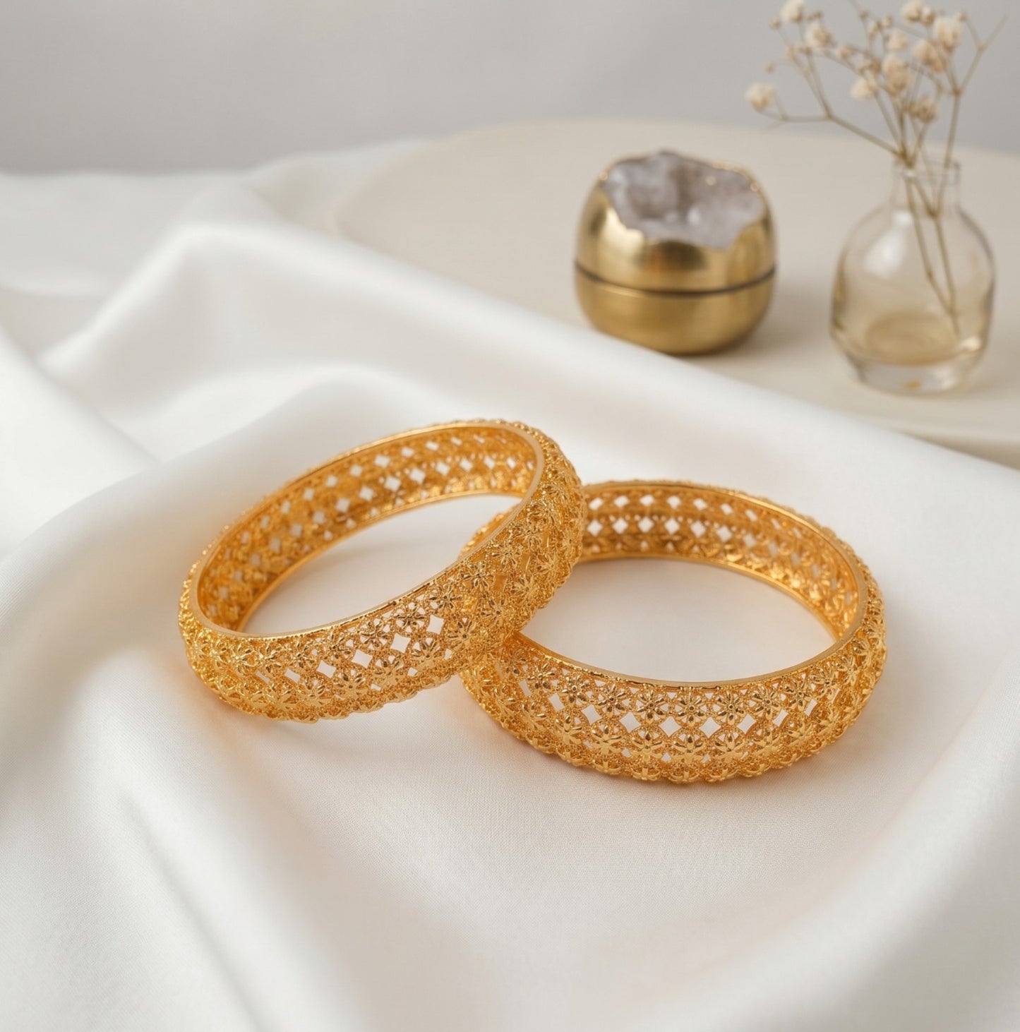 Aura Filigree Bangles (2pcs)