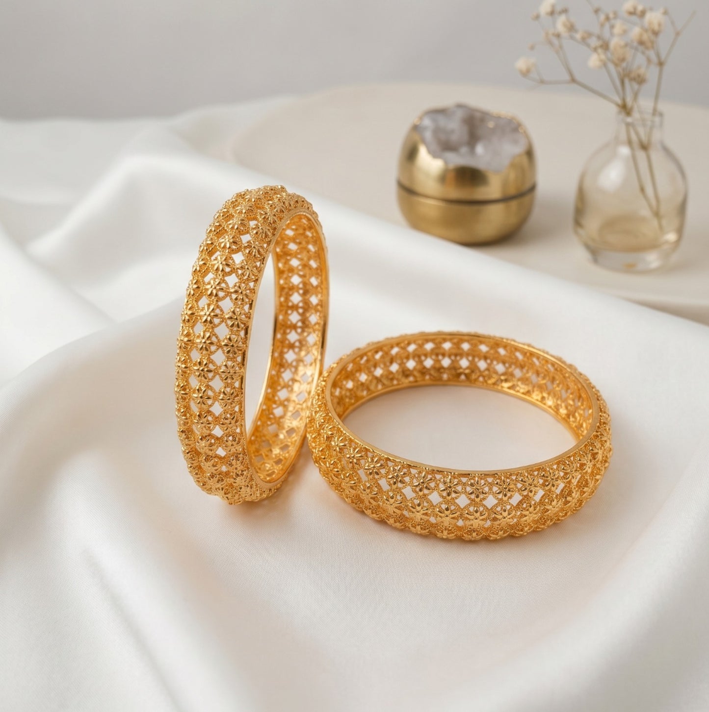 Aura Filigree Bangles (2pcs)