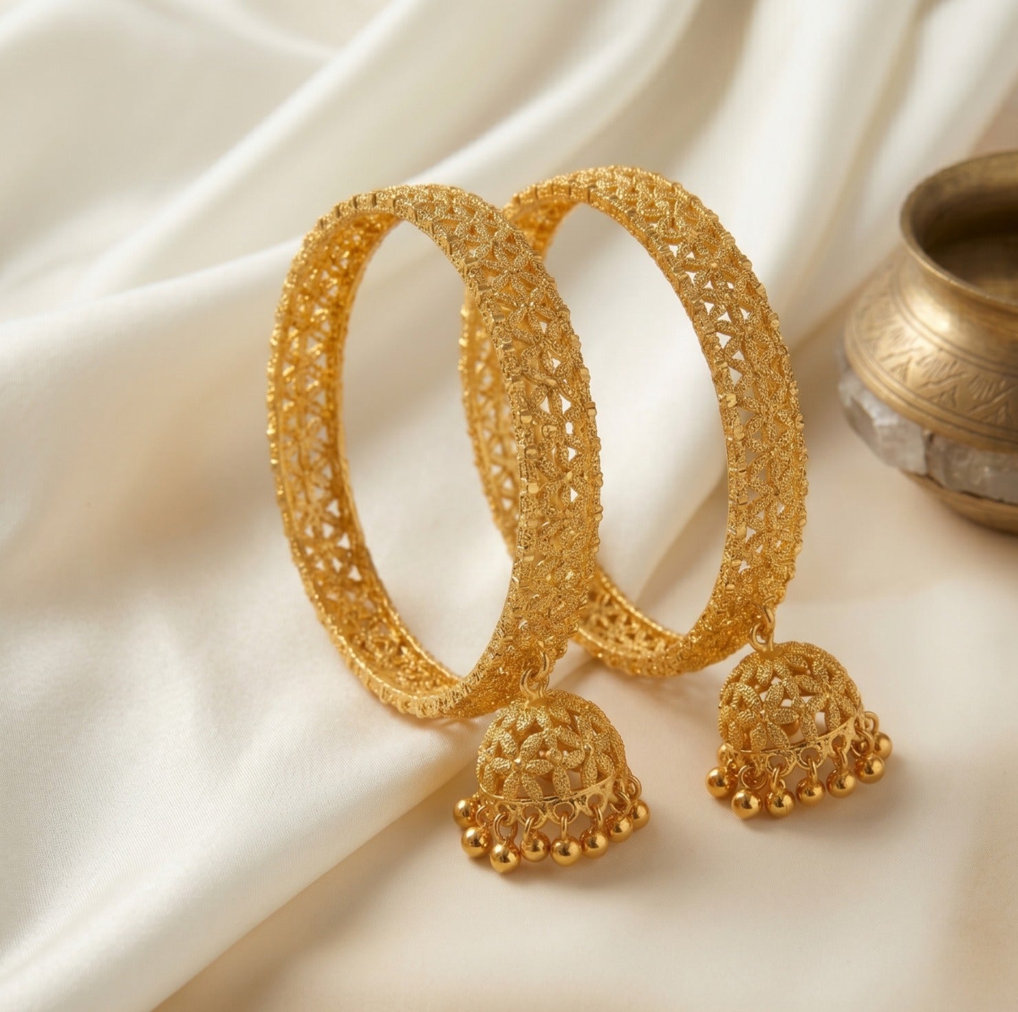 Royal Mesh Kangans (2pcs)