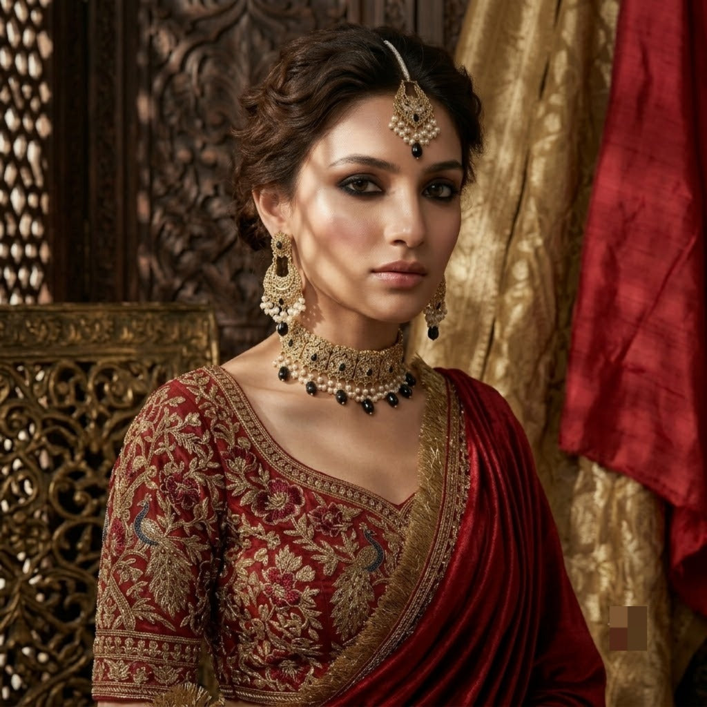 Royal Noor Kundan Choker Set