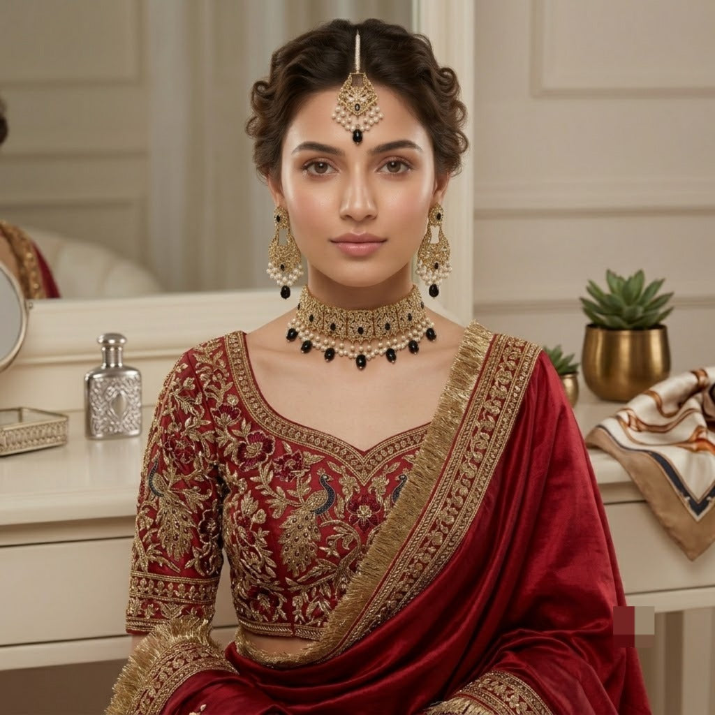 Royal Noor Kundan Choker Set