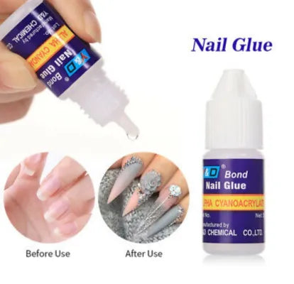 100pcs Nail Kit + Glue