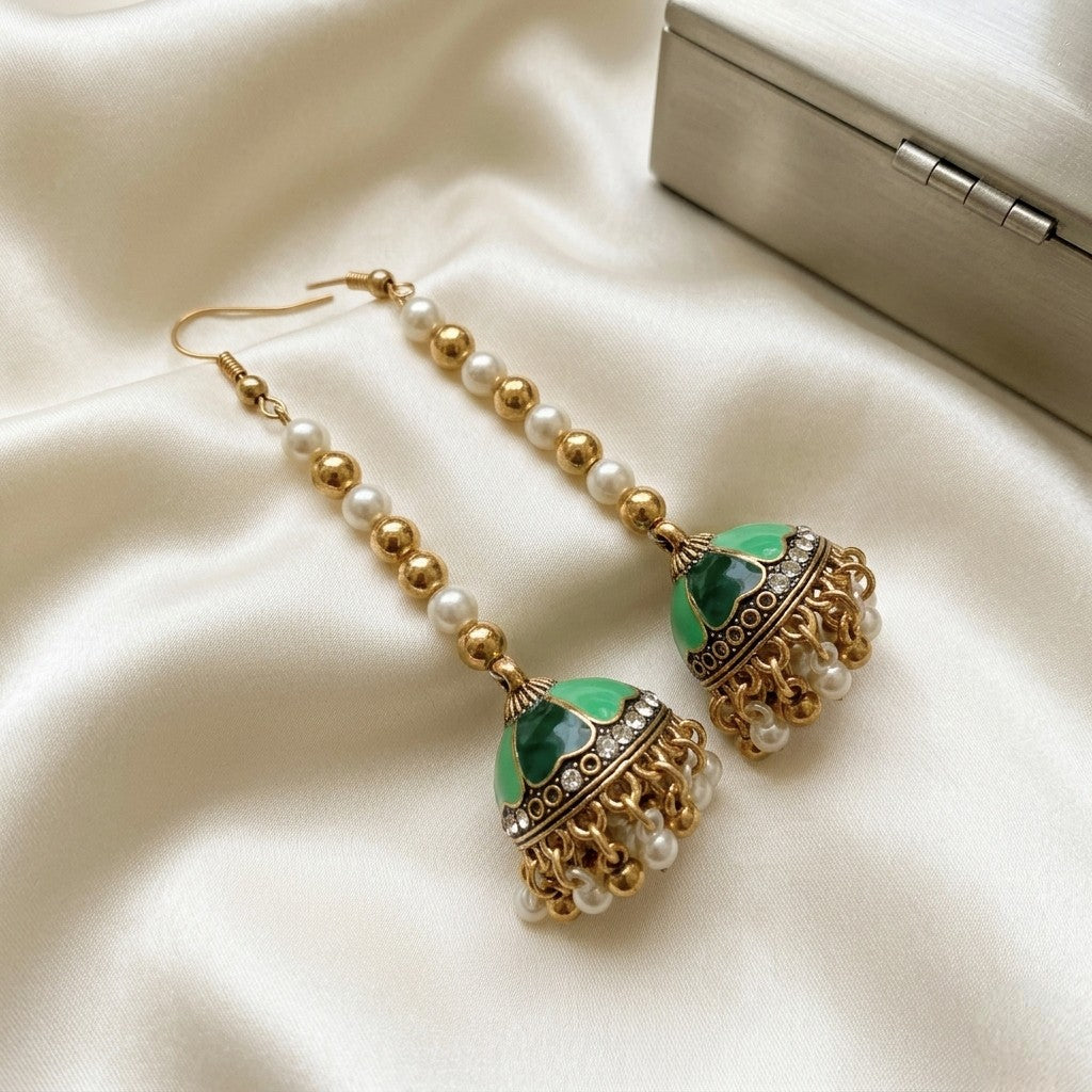 Elegant Linear Jhumka