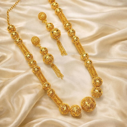 Golden Matar Mala Set