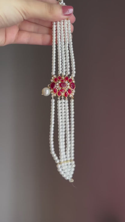 Mughal Pearl Choker Set