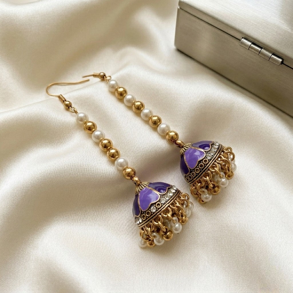 Elegant Linear Jhumka